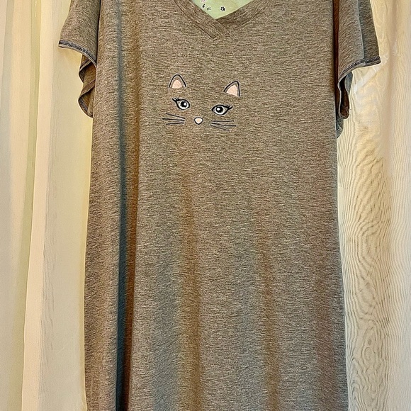 Rene Rofe Other - Rene Rofe Grey, with Cat Paw Prints